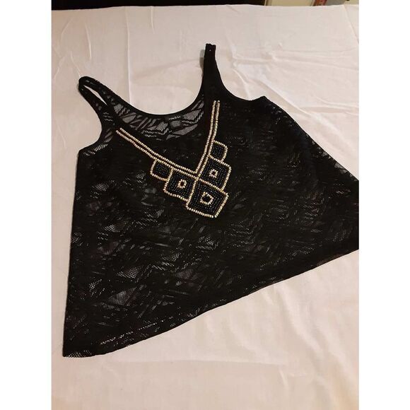 Rue21 beaded design Top - Size: Small (0482) - Picture 2 of 9